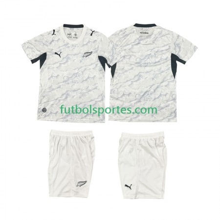 Camiseta Nueva Zelanda Niño Primera Equipación 2026